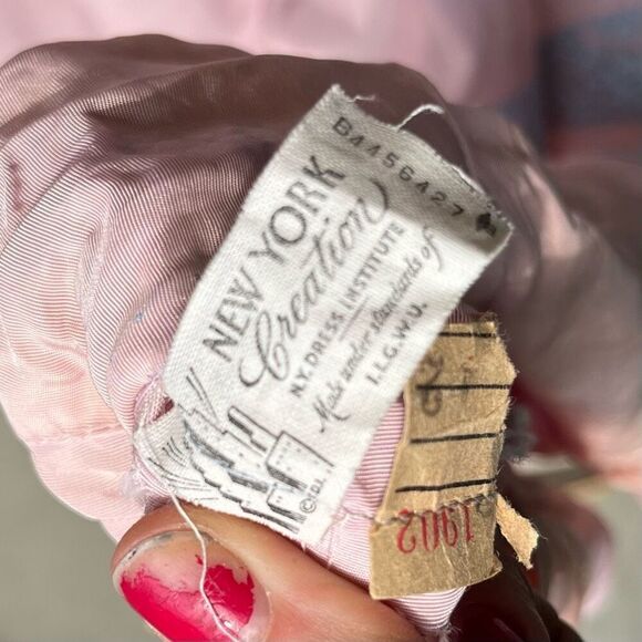 Museum-Worthy 1940s NY Dress Institute Gown, Union-Made, Rare Surviving Piece - Picture 6 of 13